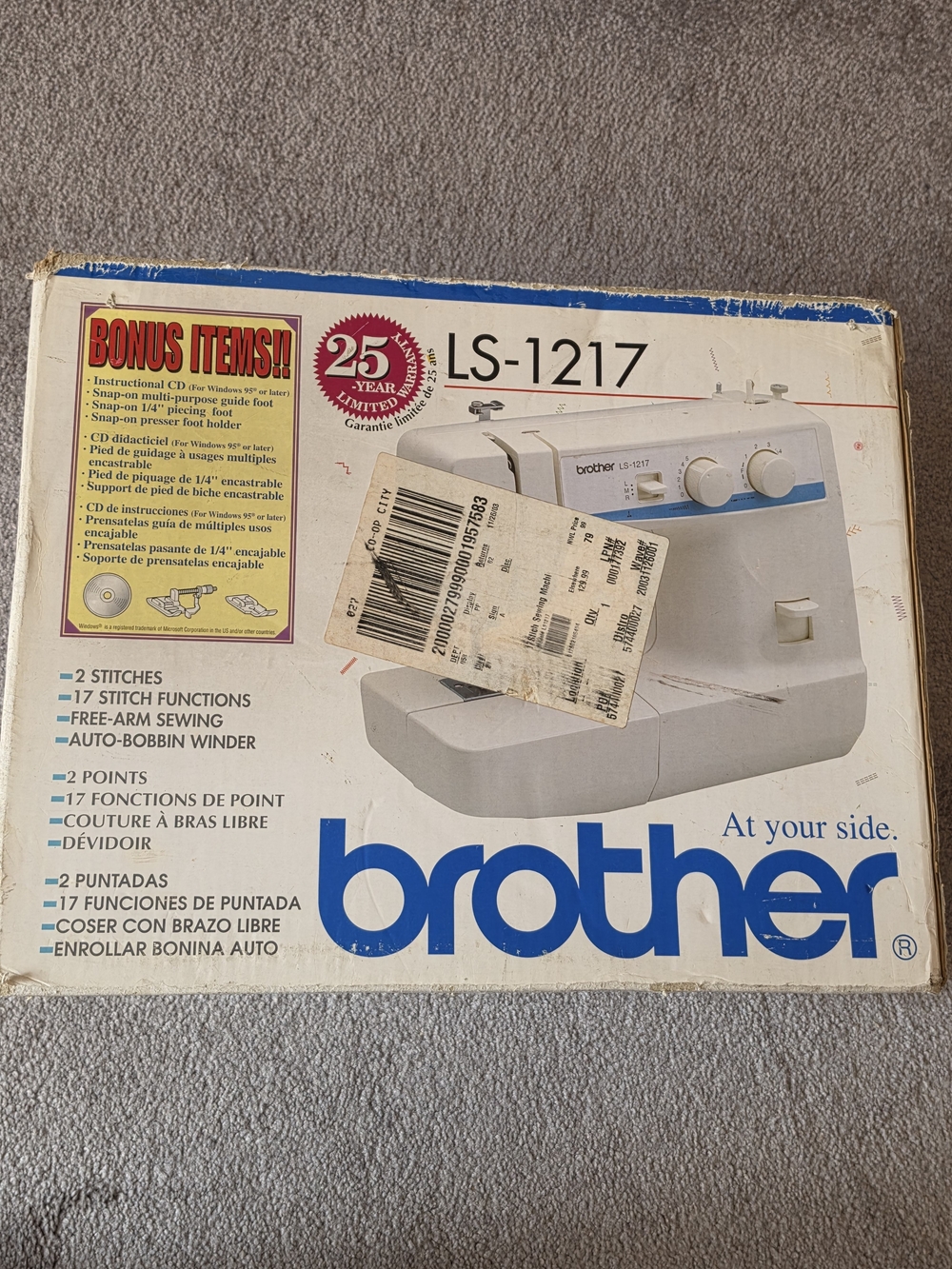 *New In Box* Brother LS-1217 Sewing Machine